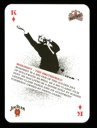 Playing card jb music - x,