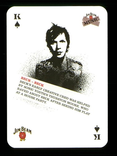 Playing card music - 1, beck